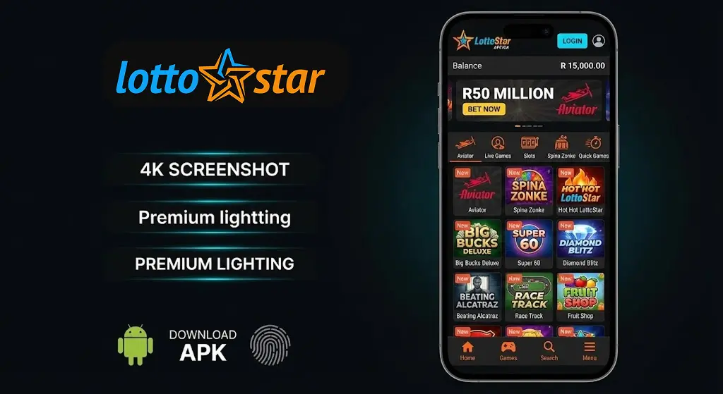 LottoStar Africa mobile app - Android APK download and features