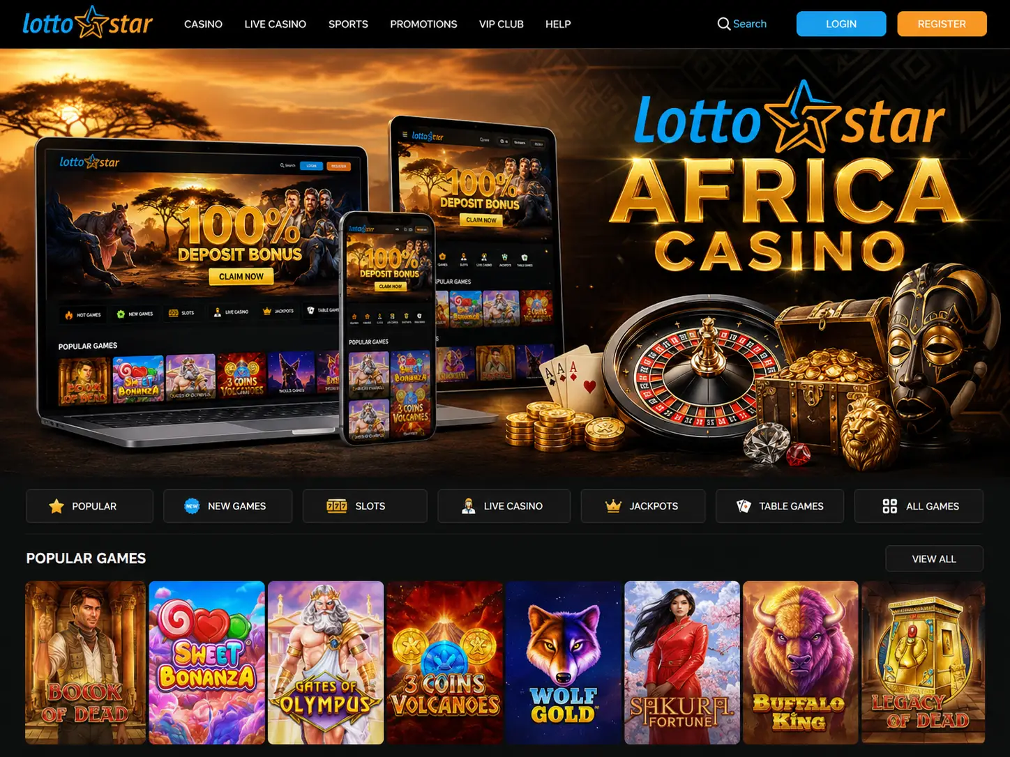 Lottostar Africa Casino